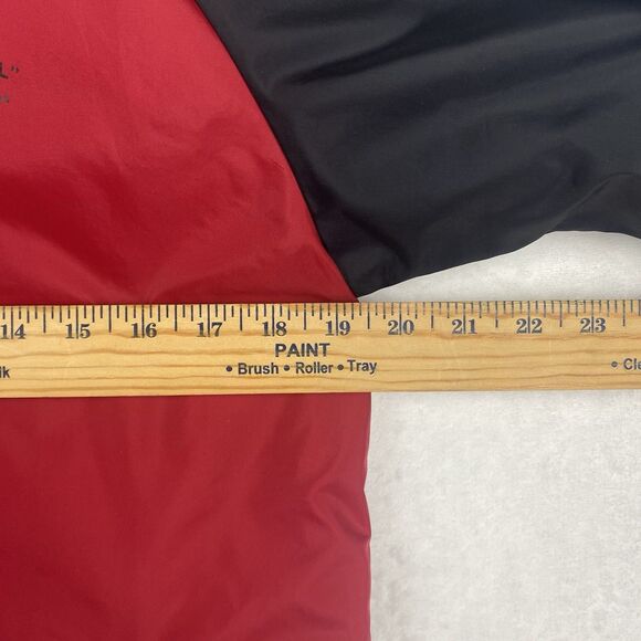 Disney Vans Mickey Mouse Windbreaker Jacket Kids Large Red Black Snap On - Picture 5 of 8